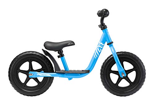 LÖWENRAD Bicicleta sin Pedales para niños y niñas a Partir de 3-4 año, Bici 12" Ligero (3KG) con sillín y manubrio Regulable, Azul