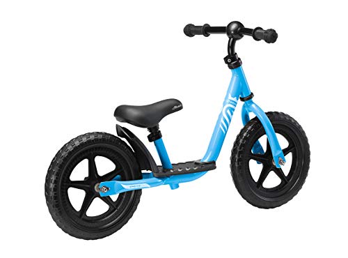 LÖWENRAD Bicicleta sin Pedales para niños y niñas a Partir de 3-4 año, Bici 12" Ligero (3KG) con sillín y manubrio Regulable, Azul