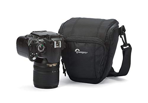 Lowepro Toploader Zoom 45 AW II - Bolsa de cámara de fotos, color negro