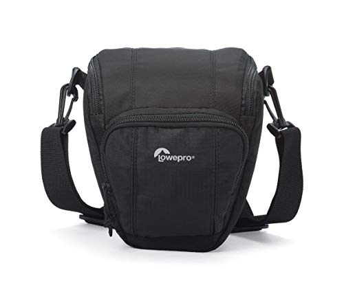 Lowepro Toploader Zoom 45 AW II - Bolsa de cámara de fotos, color negro