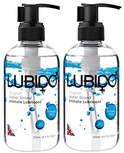 Lubido Original Lubricante Libre de Parabenos, 250 ml (Paquete de 2)