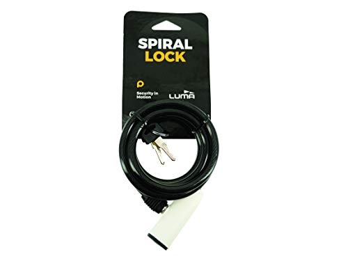 Luma Antirrobo Espiral 150 cm x 8 mm Enduro 7318 Blanco Adulto Unisex Tamaño: L 150 cm x Di. 8 mm.