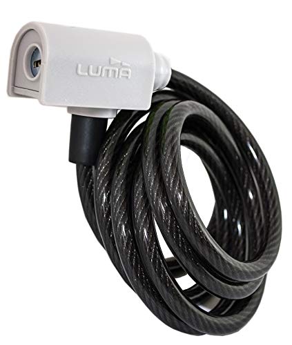 Luma Antirrobo Espiral 150 cm x 8 mm Enduro 7318 Blanco Adulto Unisex Tamaño: L 150 cm x Di. 8 mm.