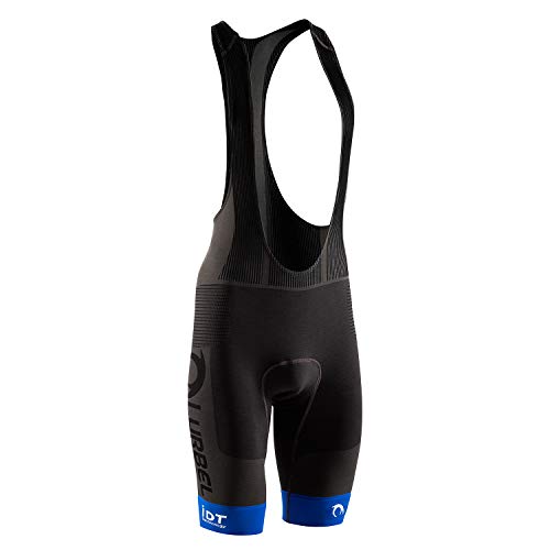 LURBEL Epic, Culote Corto de Ciclismo, Culote Transpirable, Culote para Hombre, Culote de MTB (Azul Royal, Grande - L)