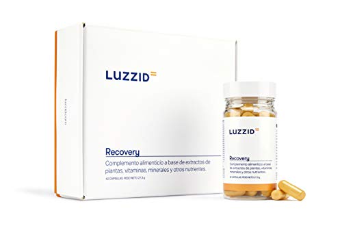 Luzzid Recovery | El remedio natural para combatir los efectos nocivos del alcohol y aliviar la resaca | Disfruta + Luzzid Recovery + descansa = ¡Buenos días! (Bote de 42 cápsulas)