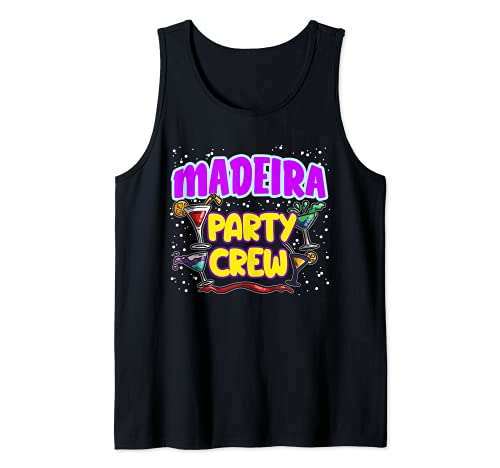 Madeira Party Crew | Turistas de vacaciones en Portugal Camiseta sin Mangas