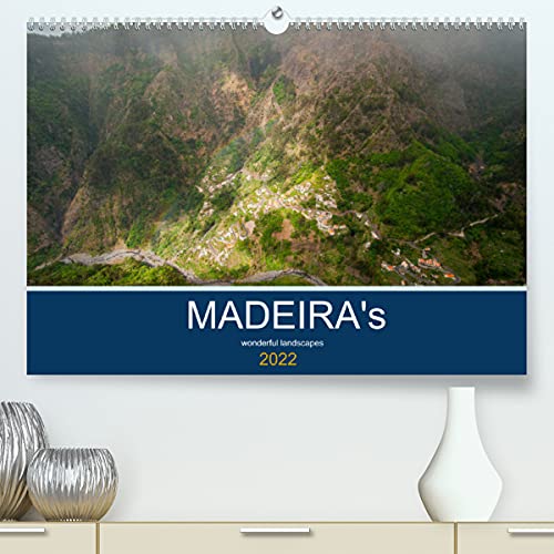 MADEIRA's wonderful landscapes (Premium, hochwertiger DIN A2 Wandkalender 2022, Kunstdruck in Hochglanz): Wonderful landscapes and mountains. (Monthly calendar, 14 pages )