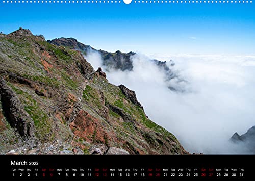 MADEIRA's wonderful landscapes (Premium, hochwertiger DIN A2 Wandkalender 2022, Kunstdruck in Hochglanz): Wonderful landscapes and mountains. (Monthly calendar, 14 pages )