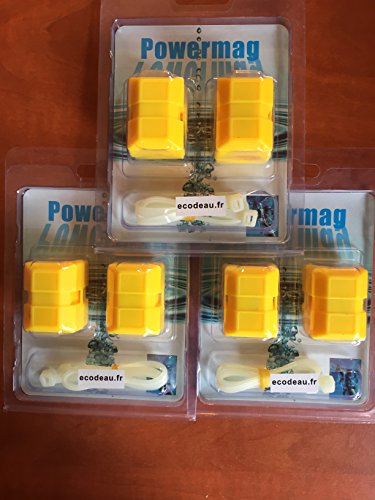 Magnetic Water Conditioner 6 pares x removedor de cal XT6