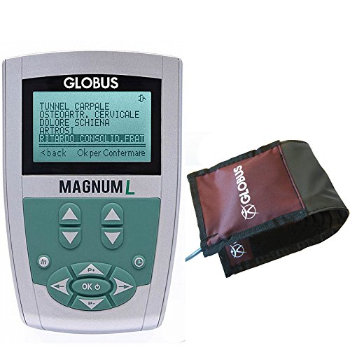 Magnum XL con 1 solenoide flexible Globus magnetoterapia 2 canales – 400 Gauss de pico total