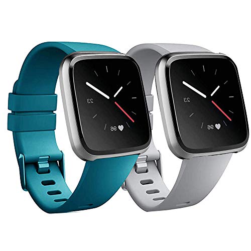 MAKACTUA Compatible con Fitbit Versa Correa/Fitbit Versa 2 Correa/Fitbit Versa Lite Correa Mujer Hombre,Pulsera Ajustable Correa de Reemplazo Deportivo