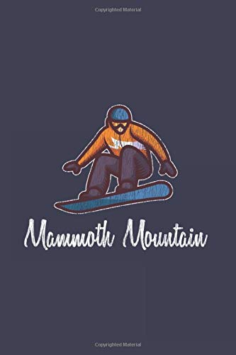 Mammoth Mountain: Vintage Retro Snowboard 2020 Planner | Weekly & Monthly Pocket Calendar | 6x9 Softcover Organizer | For Snowboarding, Carving And Freestyle Fan