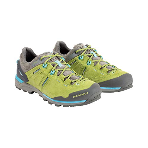 Mammut Alnasca Low GTX, Zapatillas de Senderismo Mujer, D Sprout Grey, 37 1/3 EU