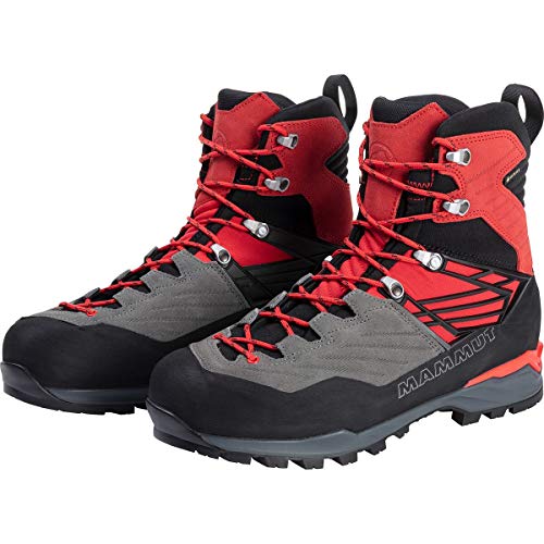 MAMMUT Bota KENTO Pro High GTX, Botas Hombre, Dark Spicy/Titanium, 44 EU