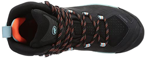 MAMMUT Bota SAPUEN High GTX, Botas de Senderismo Mujer, Black/Dark Frosty, 40 EU