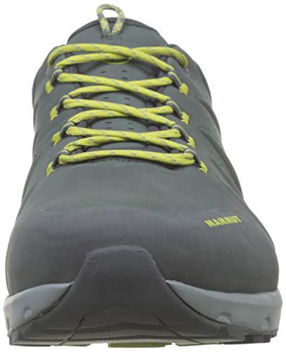 Mammut Convey Low GTX, Zapatillas de Senderismo Hombre, Gris (Graphite/Dark Citron 000), 40 2/3 EU