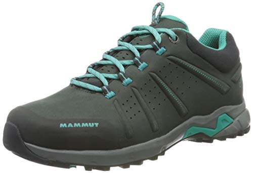 Mammut Convey Low GTX, Zapatillas de Senderismo Mujer, Gris (Graphite/Dark Atoll 000), 37 1/3 EU