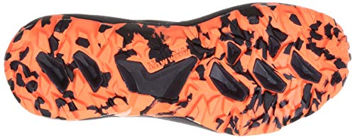 Mammut Sertig II Low, Zapatillas de Senderismo Hombre, Black Vibrant Orange, 42 EU