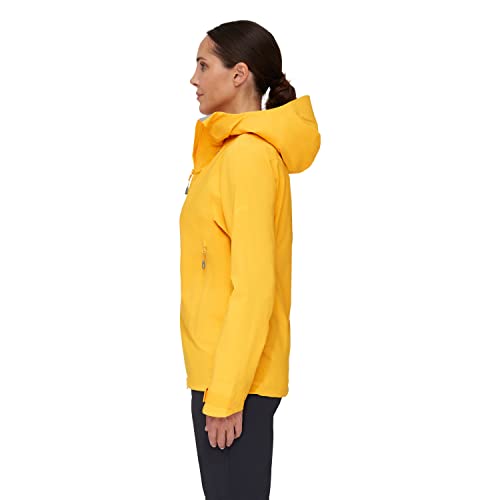 Mammut Sudadera con Capucha Kento Chaqueta Hardshell, Cara Poliamida, Material Principal-Membrana: 100% Poliuretano, Hielo gentiano, Medium para Mujer