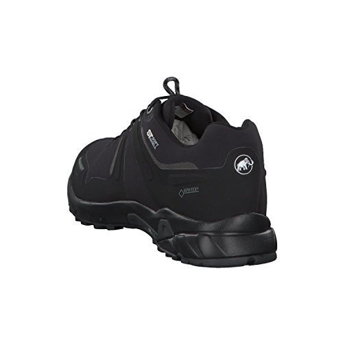 Mammut Ultimate Pro Low Gtx, Zapatillas de Senderismo para Mujer, Negro (Black/Black 000), 37 1/3 EU