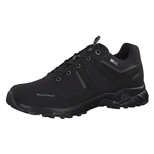 Mammut Ultimate Pro Low Gtx, Zapatillas de Senderismo para Mujer, Negro (Black/Black 000), 37 1/3 EU