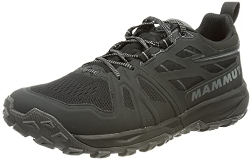 MAMMUT Zapatilla SAENTIS Low, Hombre, Black/Titanium, 44 EU