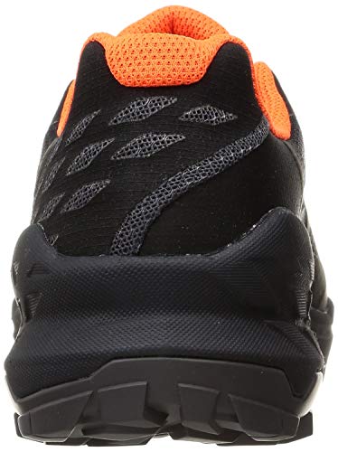 MAMMUT Zapatilla SERTIG II Low GTX, Senderismo Hombre, Black/Vibrant Orange, 45 1/3 EU