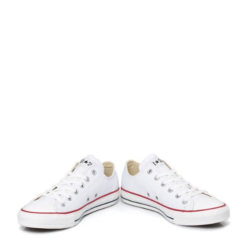 Mandriles Conversar 132173C AS OX clásico Lea Blanca de Cuero Blanco, Converse Schuhe Unisex Sizegroup 10:40