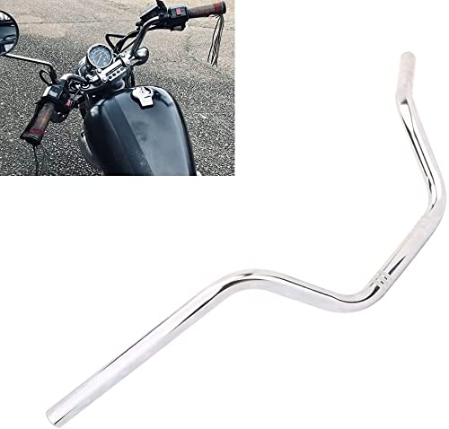 Manillar 22mm,Manillar Custom Sportster barra de control de alta elevación universal para Harley Sportster XL 883 1200 Cruiser Bobber Custom Chopper Softail Dyna Tour Glide Road CG125