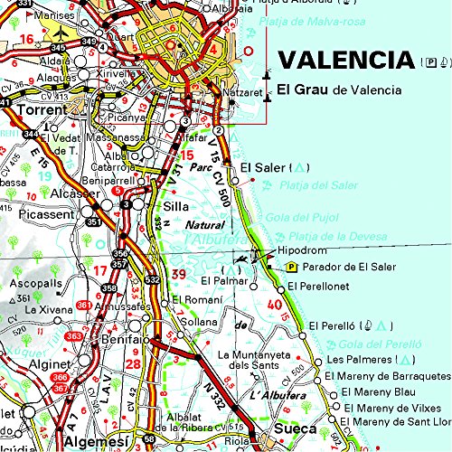 Mapa Regional Comunidad Valenciana, Murcia (Carte regionali)
