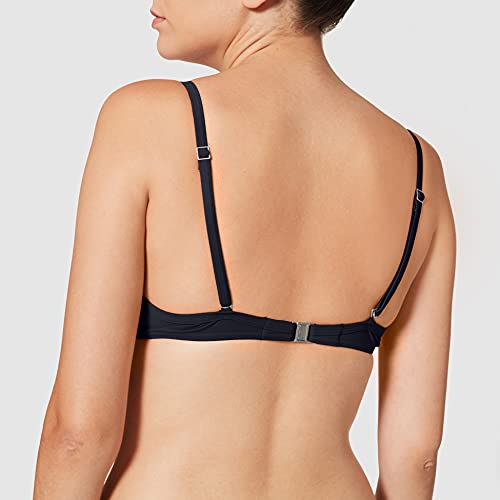 Marc O’Polo Body & Beach Bikini-Top, Schwarz (Blauschwarz 001), Talla Alemana: 80D (Talla Fabricante: 040D) para Mujer