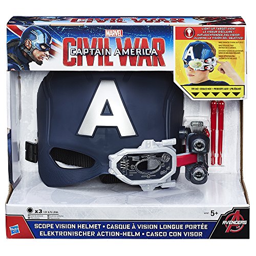 Marvel Avengers - Casco visión de Acero de Capitán América (Hasbro B5787EU4)