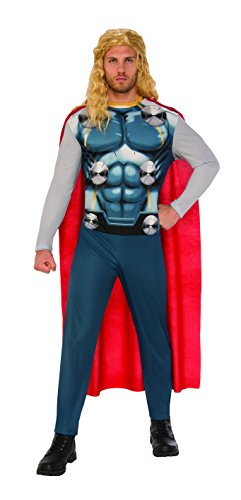 Marvel - Disfraz de Thor 2 para hombre, Talla XL adulto (Rubie's 820959-XL)