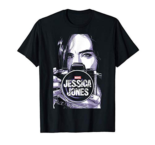 Marvel Jessica Jones Camera Camiseta