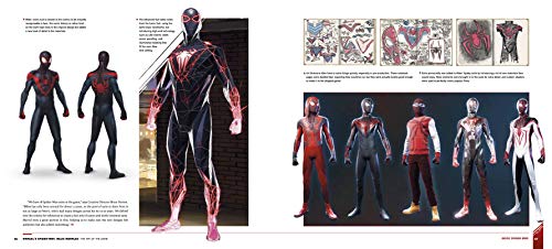 MARVELS SPIDER MAN MILES MORALES ART OF GAME HC