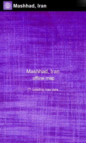 Mashhad, Irán Offline Mapa - Smart Sulutions