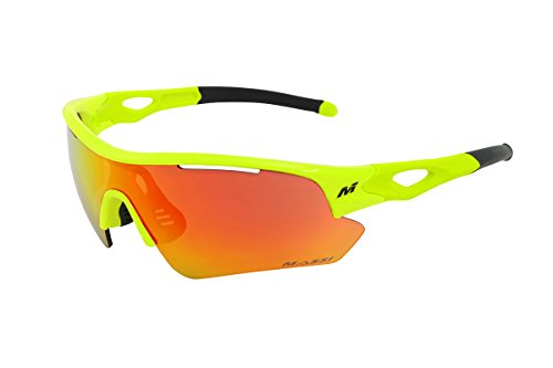 Massi 45870 Gafas, Unisex Adulto, Verde, Talla Única