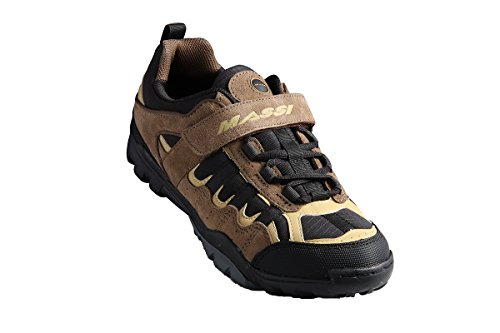 Massi Canyon - Zapatillas de Ciclismo MTB Unisex, Color Negro, Talla 37