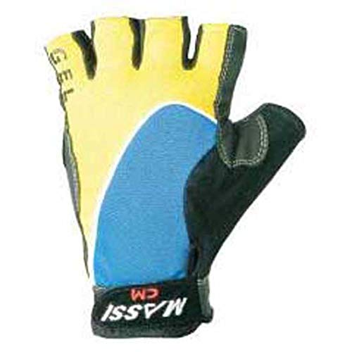 Massi - Guante Pro-Gel Azul/Amarillo T.XXL