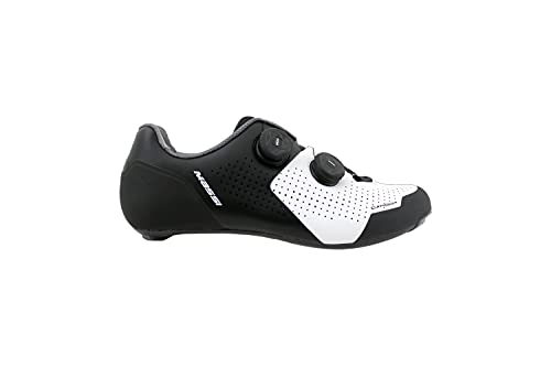 Massi Proteam Carbon, Zapatillas de Ciclismo Unisex Adulto, Blanco, 43 EU
