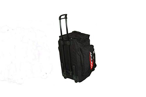 Massi Ruedas Mochila, Maletas,alforjas,Ciclismo, Negro, Talla Única