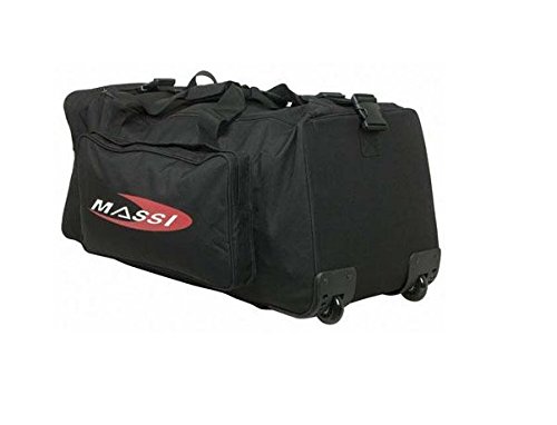 Massi Ruedas Mochila, Maletas,alforjas,Ciclismo, Negro, Talla Única