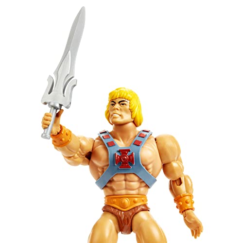 Masters of the Universe Masters del Universo Orígenes Figura He-Man, muñeco articulado de juguete Mattel HGH44