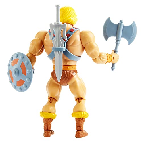 Masters of the Universe Masters del Universo Orígenes Figura He-Man, muñeco articulado de juguete Mattel HGH44