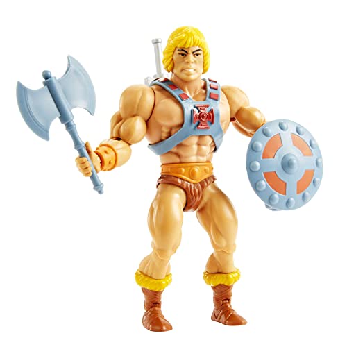 Masters of the Universe Masters del Universo Orígenes Figura He-Man, muñeco articulado de juguete Mattel HGH44