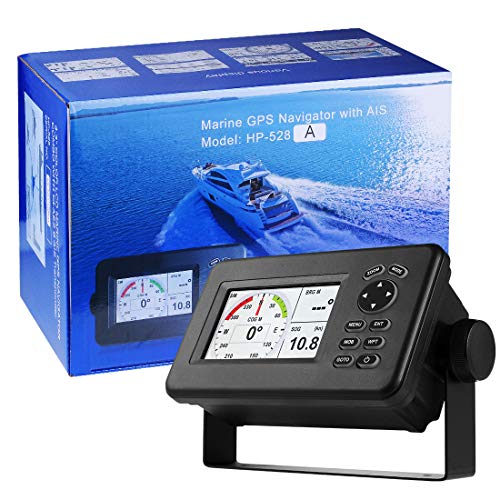 Matsutec HP-528a 4.3 Inch Color LCD Clase B AIS Transpondedor Combo Alta Marine GPS Navigator Marina de Navegación