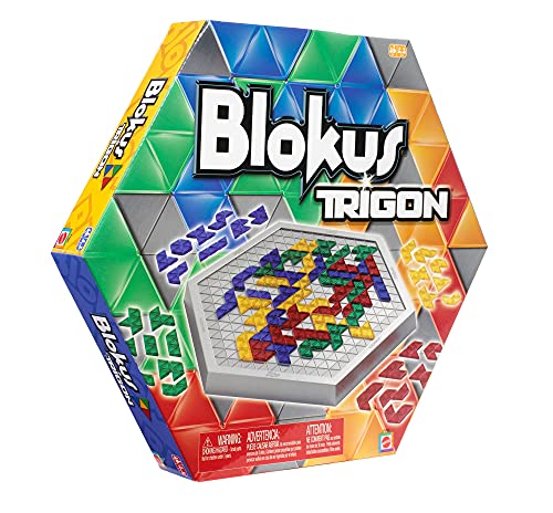 Mattel Games Blokus Trigon, Juego estratégico niñas +7 años (Mattel R1985)