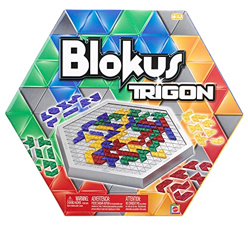 Mattel Games Blokus Trigon, Juego estratégico niñas +7 años (Mattel R1985)