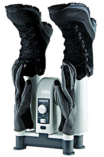 MaxxDry Secador Calzado y Guantes de Alto Rendimiento, Color Gris, tamaño único