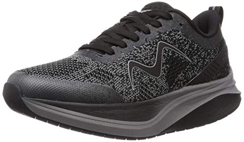 MBT HURACAN-3000 Lace UP W Black Castlerock, Zapatillas de Atletismo Mujer, Negro, 39 EU